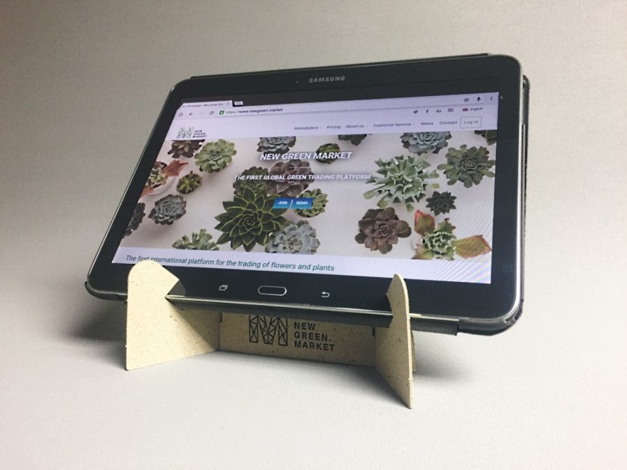 The New Green Market Tablet holder.